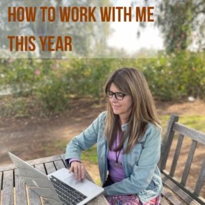 How to work with me this year